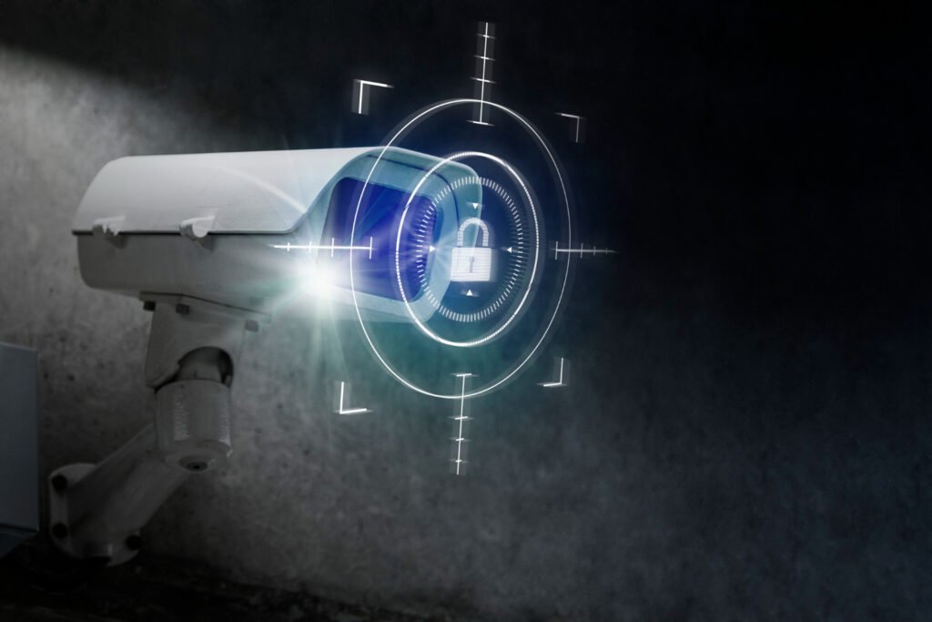 Security monitoring screen