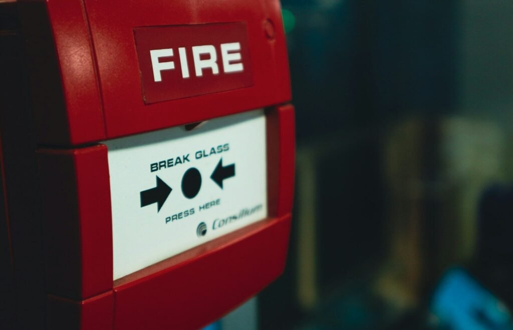 Fire alarm system installation by MSR Electricals